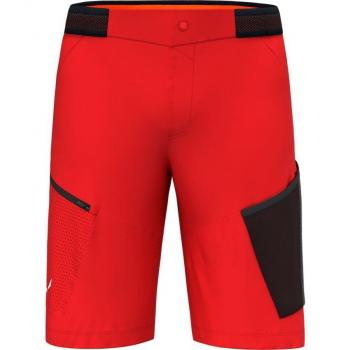 Pantalones Cortos Salewa Pedroc 3 Dst Naranja y Rojo - Durastretch - Talla M
