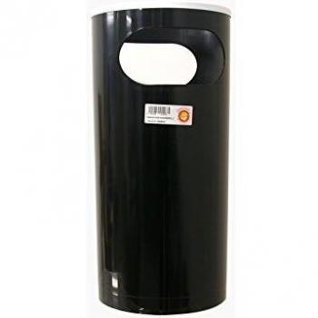 Portaombrelli de Plástico Negro 52 cm de Altura y 25 cm de Diámetro - Giganplast Ambra