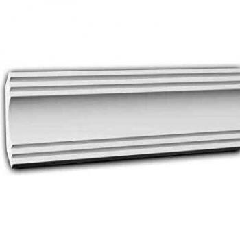 Cornisa Decorativa Moderna de Estuco Blanca 2 m - Profhome
