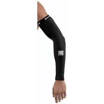 Santini 365 Totem - Manguitos de Ciclismo para Hombre, Color Rojo, Talla M/L