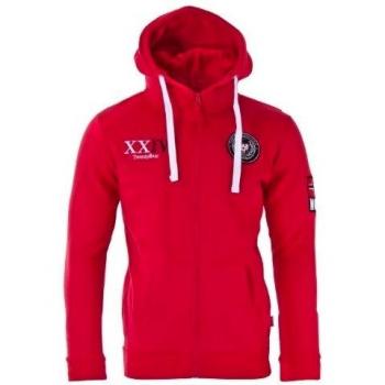 Twentyfour Freizeitjacke Storm Kapuzen komfortable - Prenda, color rojo, talla 14 años
