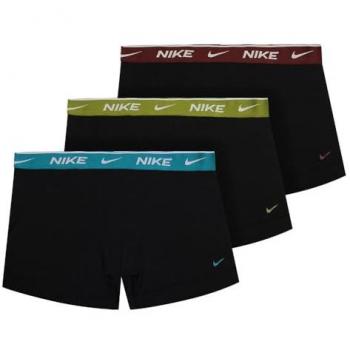Bóxer Nike Everyday Cotton Stretch Pack de 3 Hombres Multicolor - M