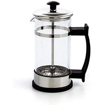 Quid CAFETERA EMBOLO INOX 350 ML SERENIA QD, Único, Estándar