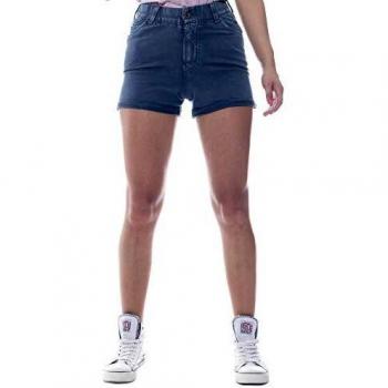 LEONE - Shorts de Mujer One Shade - Azul Indigo