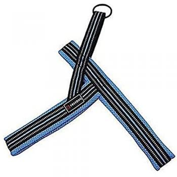 Arnés Deportivo Suave Turquesa para Perros (25 mm x 62/72 cm)