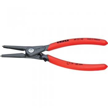 Alicate Arandela Extensión 10-25 mm 140 mm P/Recta Limite M/Plástico Knipex 4931A1