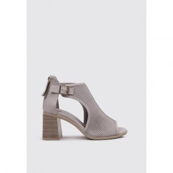 Carmela 161598 Sandalia De Tacón Mujer Beige 39