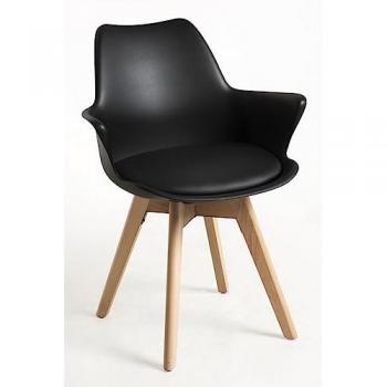 Sillón Comedor Synk - Negro - Regalos Miguel