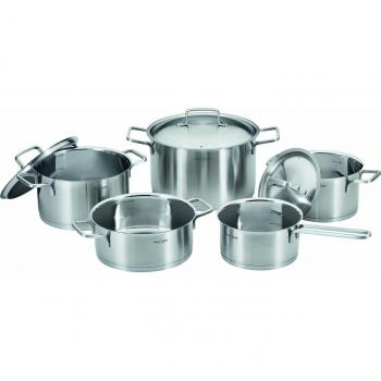 Proficook KTS 1052 - Batería de cocina, 8 piezas, acero inoxidable 18/10
