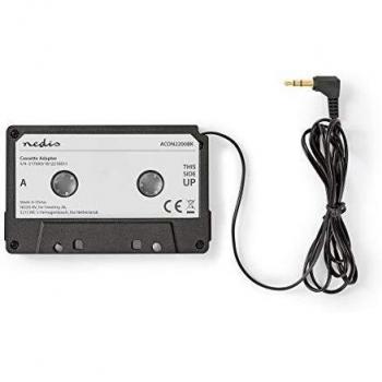 Nedis ACON2200BK Adaptador para Cintas | Macho de 3,5 mm | Negro