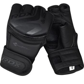 Guantes de Entrenamiento MMA RDX F15 Noir M - Grappling, color negro puro, talla M
