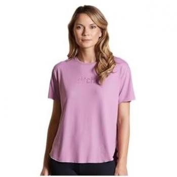 Camiseta de Manga Corta Ditchil para Mujer en Color Morado