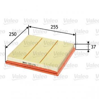 Filtro de aire VALEO 585179 con alta eficiencia de filtración, diseño optimizado para un flujo de aire mejorado, fabricado con materiales duraderos y resistentes a la corrosión, compatible con una amplia gama de vehículos