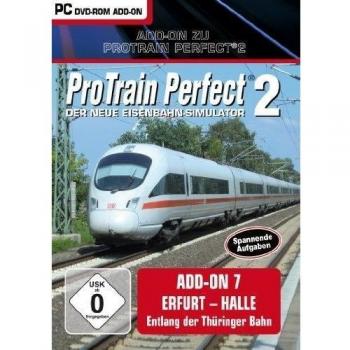 Pro Train Perfect 2 - AddOn 7 Erfurt-Halle [Importación alemana]
