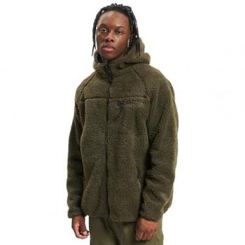 Brandit Olive Teddyfleece Worker Jacket for Men - 2XL