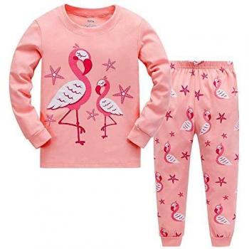 Tkiames - Pijama para niña de jirafa