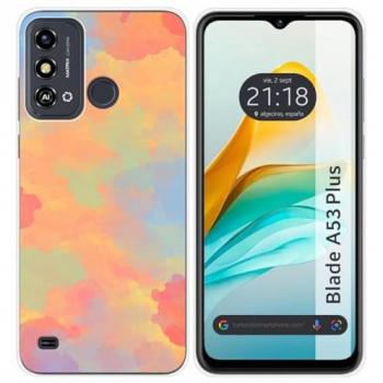 Funda de Silicona para ZTE Blade A53 Plus con Diseño Acuarela 08