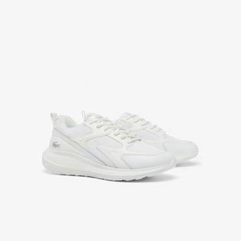 Lacoste L003 Evo White Men's Sneakers - Flat Heel - Size 42