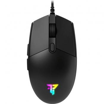Tempest X2 Custodian RGB Ratón Gaming 8000 DPI Negro, ratón gaming con retroiluminación RGB, sensor de alta precisión de 8000 DPI, diseño ergonómico, múltiples botones programables y cable trenzado