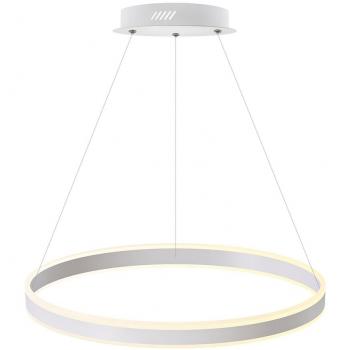 LEDBOX Luminaria colgante RING UP 76W Ø600mm CCT regulable Blanco dual