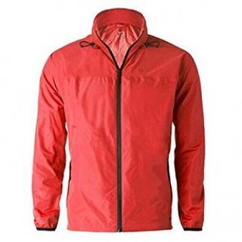 AGU Lluvia Chaqueta Let 's Go, Rojo, XL, 430391