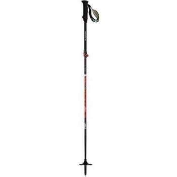 Bastones de Trekking TSL Outdoor Tour Carbon 5 Light Twist Negro/Rojo 110-130 cm