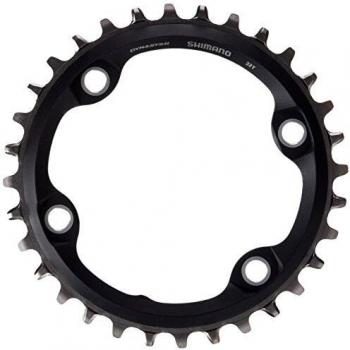 SHIMANO M7000 Plato, Adultos Unisex, Negro, 32 Dientes