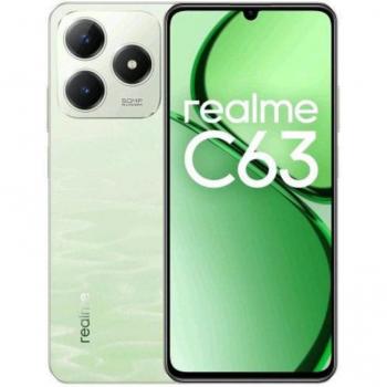 Realme C63 Smartphone 8GB RAM 256GB Almacenamiento Jade Green Dual SIM Carga Rápida 45W 6.74