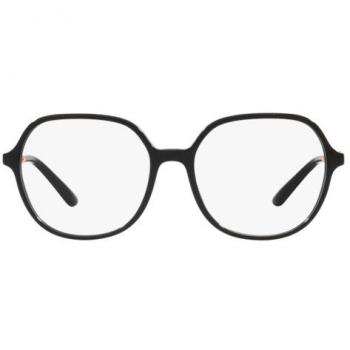 Dolce & Gabbana DG3364 501 Women’s Eyeglasses Black Size 56 (Frame Only) - Blue Light Block Available