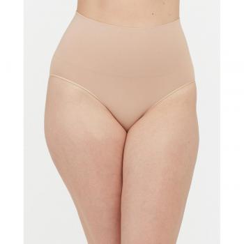 Braga moldeadora de talle alto beige SPANX