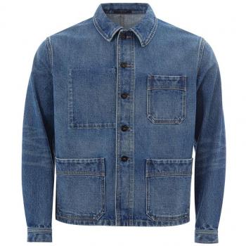 Elegant Multicolor Denim Jacket for Men - IT48 | M