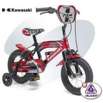 Injusa - Bicicleta Kawasaki MX 12 300, dos frenos