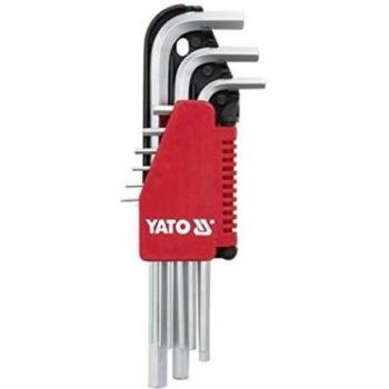 YATO YT-0502 - hexagonales 9pcs clave 2-10mm cr-v