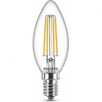 Bombilla LED E14 B35 3,4W 2700K WarmGlow Philips