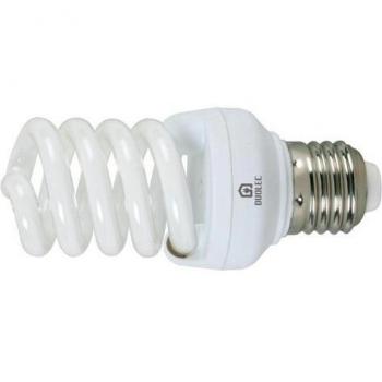 Duolec 9130C93 - Bombilla de Ahorro Mini Espiral 9W E14 6400K