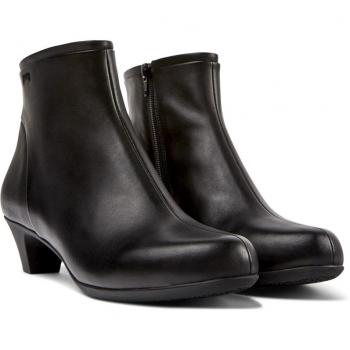 CAMPER Helena Ankle Boots for Women - Black, Size 35, Smooth Leather