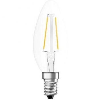 Bombilla LED Vela E14 2.8W (25W) 250 lm Dimable Clara 2700K