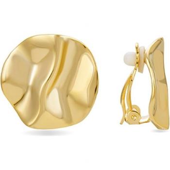 Pendientes Luxenter Tisa África de aleación de metal con baño de oro