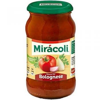 Salsa de Pasta Miracoli para Boloñesa con Hierbas 400g