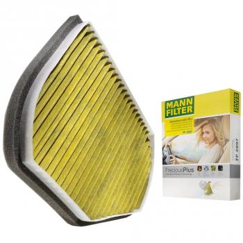 Original MANN-FILTER Interior Filter FP 2897 – FreciousPlus biofunctional pollen filter – For passenger cars