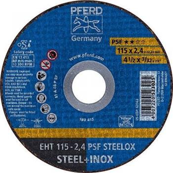 Disco corte eht a46p115x24 psf inoxidable de 25 unidades