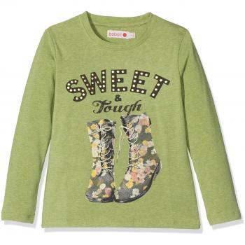 Bóboli 444057, Camiseta de Manga Larga para Niñas, Verde