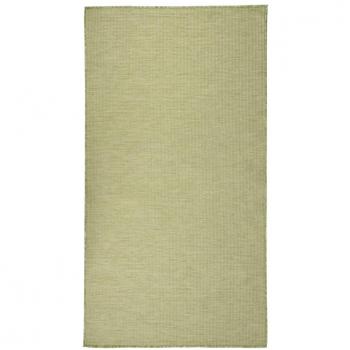 Alfombra de exterior de tejido plano 80x150 cm en color gris, taupé y marrón, ideal para sala de estar, dormitorio y salón