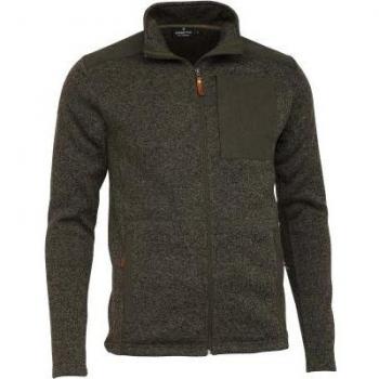 Forro Polar Kinetic Upland Knit Verde Oliva Talla M con Cremallera