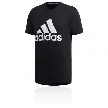 Adidas MH BOS tee T-Shirt, Hombre, Black/White, L
