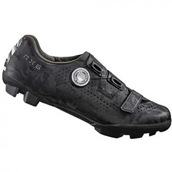 Zapatillas Shimano RX600 Wide para Gravel, color negro camuflaje, talla 44 EU