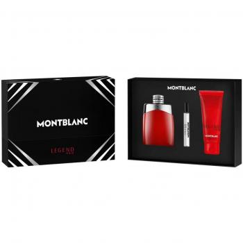 Set de Regalo Legend Red para Hombre - Eau de Parfum 100ml + Miniatura 7,5ml + Gel de Ducha
