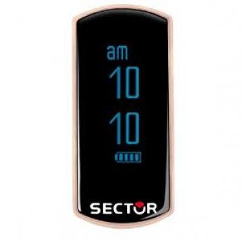 Reloj Unisex Digital Resistente al Agua Sector Fit de Plástico y Policarbonato