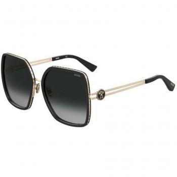 Moschino Oversized Square Gold Sunglasses for Women - Model MOS096/S 807/9O