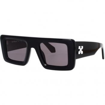 Off-White Seattle Sunglasses col. 1007 black Unisex Squadrata Nero, Size: 50 MM